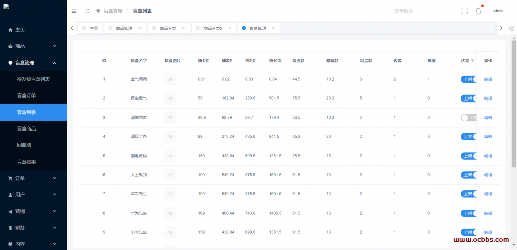 图片[9]-A1371 亲测新版开源盲盒系统 uniapp开发 支持双端 h5 小程序 带教程-鸥创论坛