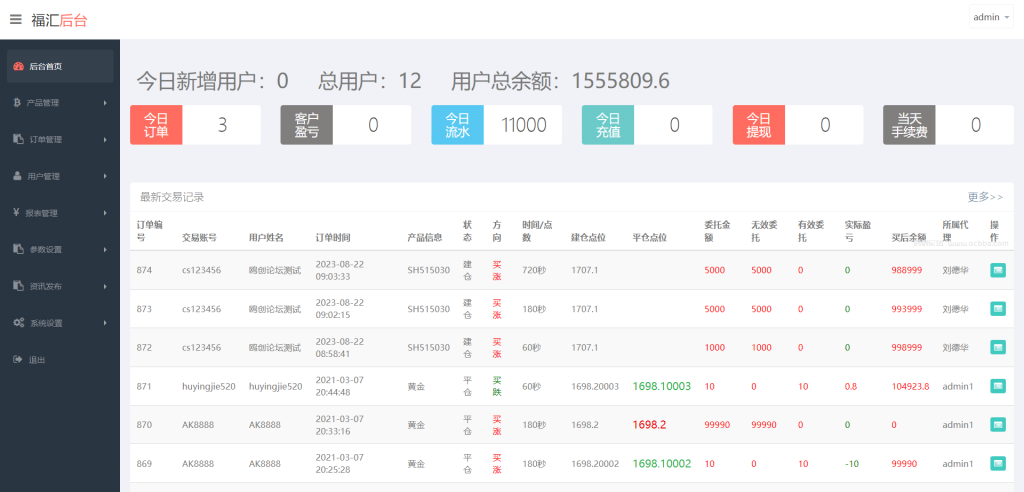 图片[8]-A1462 亲测福汇微盘系统源码 时间盘 K线采集 附带教程-鸥创论坛