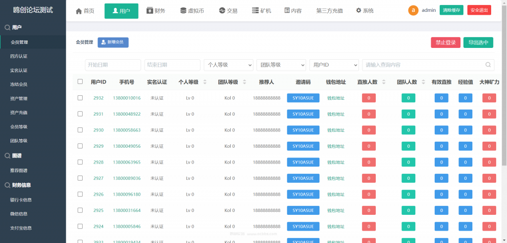 图片[8]-A1485 亲测空气矿机区块链挖矿系统源码 链上钱包 附带教程-鸥创论坛